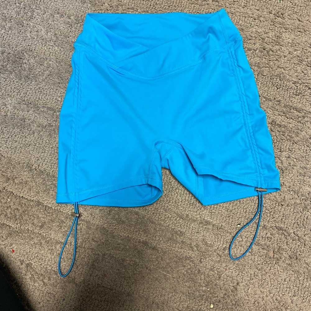 Blue shorts